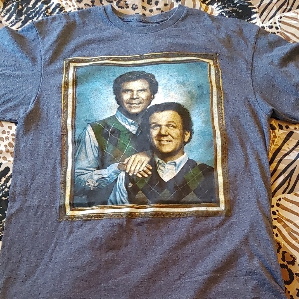 Graphic Tee with Portrait Print